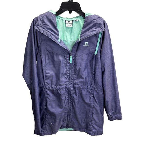 Salomon Jackets & Coats Salomon Climapro Purple Rain Jacket Large